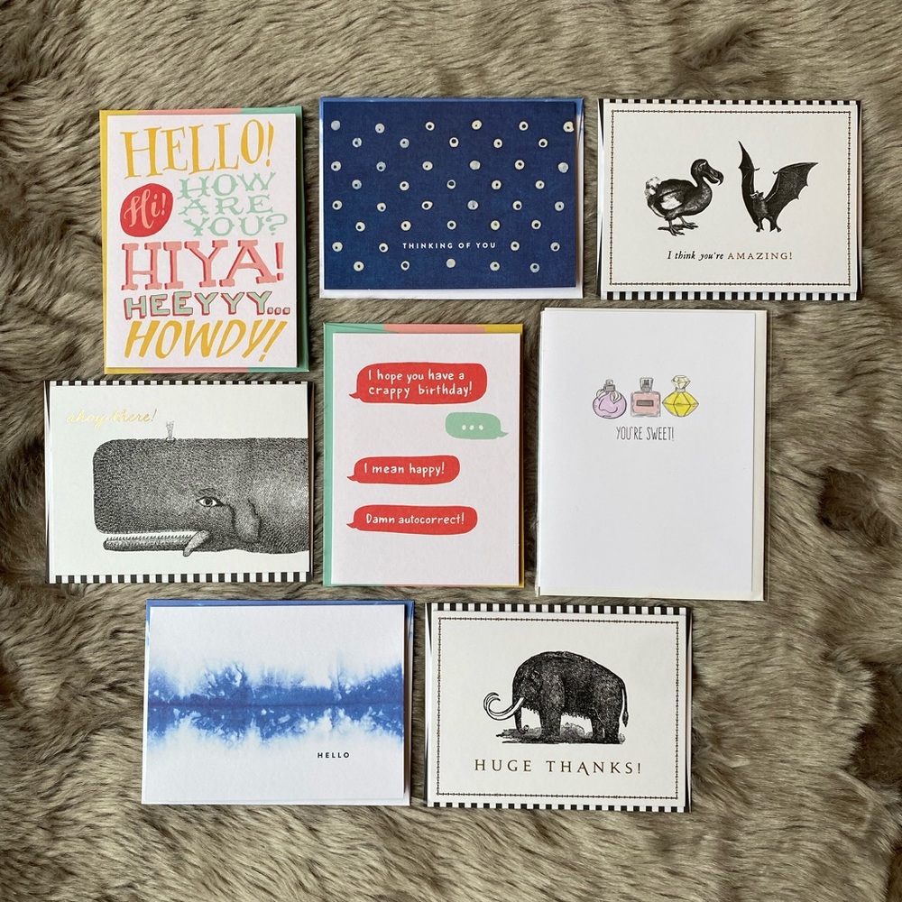 🆕 8 x Greeting Card Bundle